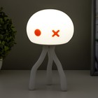 Ночник "Осьминог-пират" LED 1,5вт 3 режима диммер USB AKB белый 19,8х11,2 см - Фото 5
