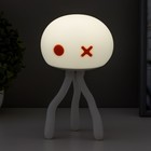 Ночник "Осьминог-пират" LED 1,5вт 3 режима диммер USB AKB белый 19,8х11,2 см - Фото 6