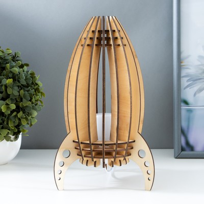 Ночник «Ракета» LED 3 вт 3000K USB 12×25 см RISALUX