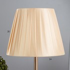 Настольная лампа с подсветкой 16885/1 Е27 40 Вт золото 22×22×40 см - Фото 3