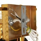 Бра "Искрица" 1хЕ14 золото 19х23 см - фото 21586848