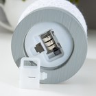 Ночник "Мишка" LED от батареек серый 6х6х10 см RISALUX - Фото 10