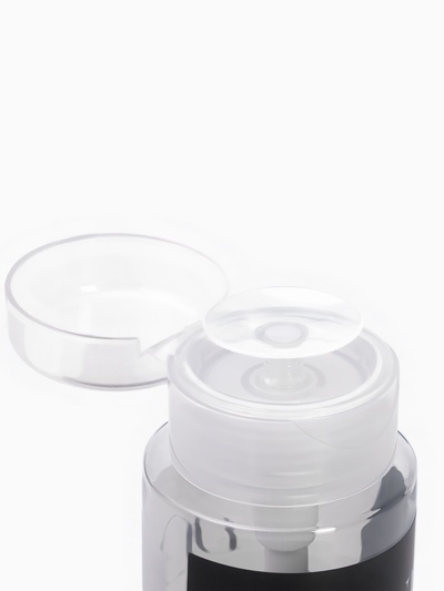 Флакон с помпой «Love what you do», 200 мл, цвет чёрный/белый