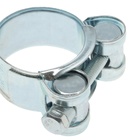 Хомут силовой ZEIN engr, диаметр 26-28 мм, ширина 18 мм, оцинкованный (комплект 10 шт) - фото 25320136