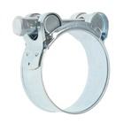 Хомут силовой ZEIN engr, диаметр 40-43 мм, ширина 20 мм, оцинкованный (комплект 10 шт) - фото 23241322