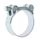 Хомут силовой ZEIN engr, диаметр 48-51 мм, ширина 22 мм, оцинкованный 7450410 - фото 12358027