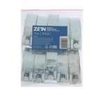 Хомут силовой ZEIN engr, диаметр 52-55 мм, ширина 22 мм, оцинкованный (комплект 10 шт) - фото 25816178