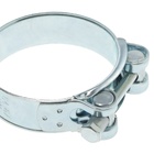 Хомут силовой ZEIN engr, диаметр 60-63 мм, ширина 22 мм, оцинкованный (комплект 10 шт) - фото 25320181