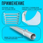 Хомут силовой ZEIN engr, диаметр 64-67 мм, ширина 22 мм, оцинкованный (комплект 10 шт) - фото 25816182