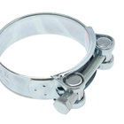 Хомут силовой ZEIN engr, диаметр 68-73 мм, ширина 24 мм, оцинкованный 7450415 - фото 13398016