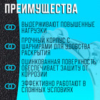 Хомут силовой ZEIN engr, диаметр 80-85 мм, ширина 24 мм, оцинкованный - Фото 3