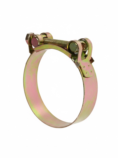 Хомут силовой ZEIN engr, диаметр 80-85 мм, ширина 24 мм, оцинкованный