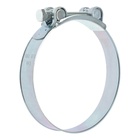 Хомут силовой ZEIN engr, диаметр 113-121 мм, ширина 24 мм, оцинкованный (комплект 10 шт) - фото 23241332