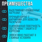 Хомут силовой ZEIN engr, диаметр 113-121 мм, ширина 24 мм, оцинкованный (комплект 10 шт) - фото 25320214