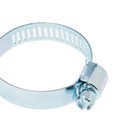 Хомут червячный ZEIN engr, сквозная просечка, диаметр 18-32 мм, ширина 8 мм, оцинкованный - Фото 6