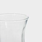 Набор стеклянных стаканов армуду «Классик», 100 мл, 5,7×8,3 см, 6 шт - фото 4351922