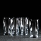 Набор бокалов стеклянных для пива Belek, 380 мл, 6,9×13,8 см, 6 шт - фото 9724398