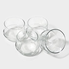 Набор ёмкостей Berry, 220 мл, 3 шт., стекло, прозрачный - Фото 3