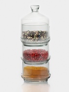 Набор ёмкостей Berry, 220 мл, 3 шт., стекло, прозрачный - Фото 8