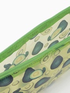 Косметичка-пенал на молнии, с рисунком, зелёная - Фото 2