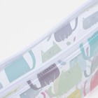 Косметичка-пенал на молнии, ПВХ, цвет разноцветный/прозрачный - Фото 3