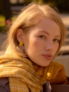 Серьги металл «Яркость», геометрия, жёлто-коричневые - Фото 2