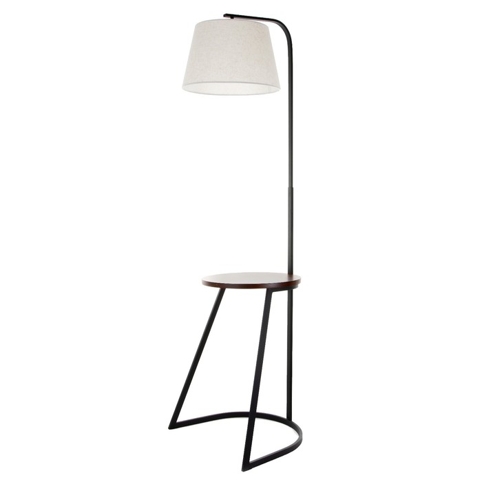 Торшер 19035/1, E27, 40 Вт, чёрный, 45×45×170 см