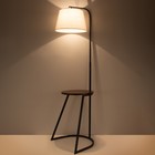 Торшер 19035/1 E27 40Вт черный 45х45х170 см 7012681