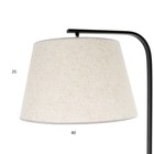 Торшер 19035/1 E27 40Вт черный 45х45х170 см 7012681