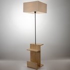 Торшер 19036/1 E27 40Вт черный-светлое дерево 40х51х151 см 7012682 Торшер 19036/1 E27 40Вт черный-светлое дерево 40х51х151 см 7012682