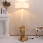 Торшер 19036/1 E27 40Вт черный-светлое дерево 40х51х151 см 7012682 Торшер 19036/1 E27 40Вт черный-светлое дерево 40х51х151 см 7012682