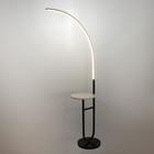 Торшер 19039/1 LED черно-белый 70х30х165 см - Фото 2
