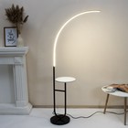 Торшер 19039/1 LED черно-белый 70х30х165 см - Фото 11