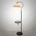 Торшер 19040/1 E27 40Вт черно-золотой 50х30х165 см 7012686 Торшер 19040/1 E27 40Вт черно-золотой 50х30х165 см 7012686