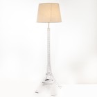 Торшер "Эйфелева башня" E27 40Вт белый 45х55х112 см 7012687