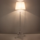 Торшер "Эйфелева башня" E27 40Вт белый 45х55х112 см 7012687