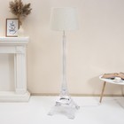 Торшер "Эйфелева башня" E27 40Вт белый 45х55х112 см 7012687