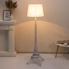 Торшер "Эйфелева башня" E27 40Вт белый 45х55х112 см 7012687