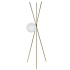 Торшер 19048/1 E27 40 Вт медь 45×45×170 см - фото 5033150