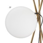 Торшер 19048/1 E27 40 Вт медь 45×45×170 см - фото 5033152