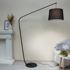 Торшер 19049/1 E27 40Вт черный 130х35х195 см - фото 36651398