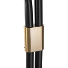 Торшер 19067/1 E27 40Вт черно-золотой 110х35х195 см - фото 35188779