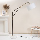 Торшер 19067/1 E27 40Вт черно-золотой 110х35х195 см - фото 35188783