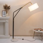 Торшер 19067/1 E27 40Вт черно-золотой 110х35х195 см - фото 35188784