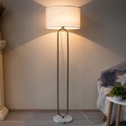 Торшер 19068/1 E27 40 Вт золото 40×26×165 см - фото 57959118