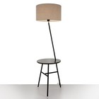 Торшер 19072/1 E27 40 Вт черный 45×40×170 см - фото 3778887