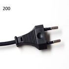 Торшер 19072/1 E27 40 Вт черный 45×40×170 см - фото 3778896