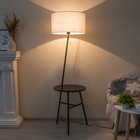 Торшер 19072/1 E27 40 Вт черный 45×40×170 см - фото 3778899