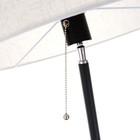 Торшер 19072/1 E27 40 Вт черный 45×40×170 см - фото 3778891