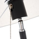 Торшер 19072/1 E27 40 Вт черный 45×40×170 см - фото 3778892